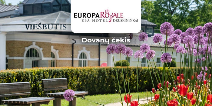 „Europa Royale Druskininkai“ DOVANŲ ČEKIS