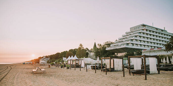 Baltic Beach Hotel & SPA viešbutis - Viešbučiai Jūrmaloje